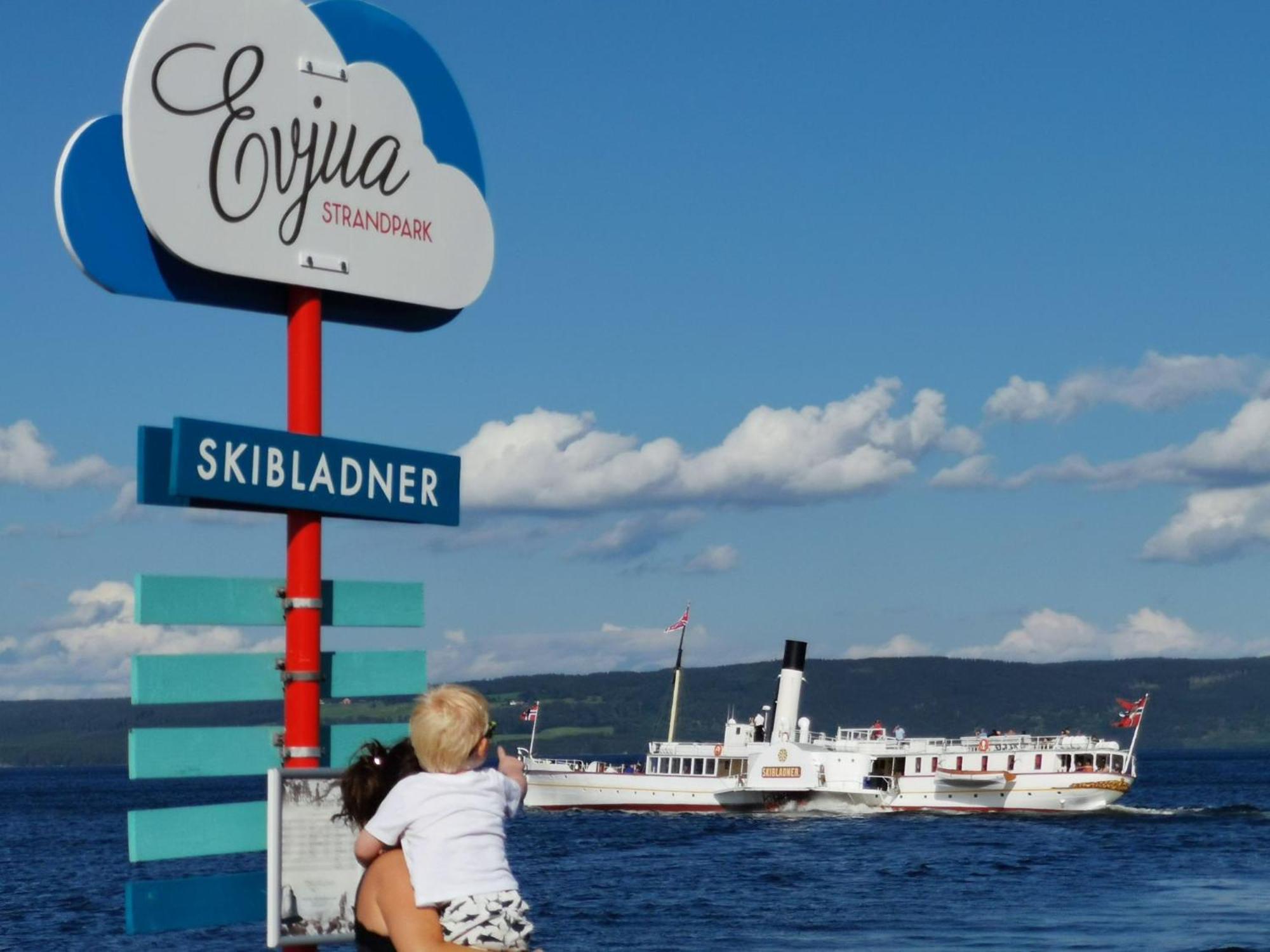 Kapteinsboligen i Evjua Skreia Exterior foto