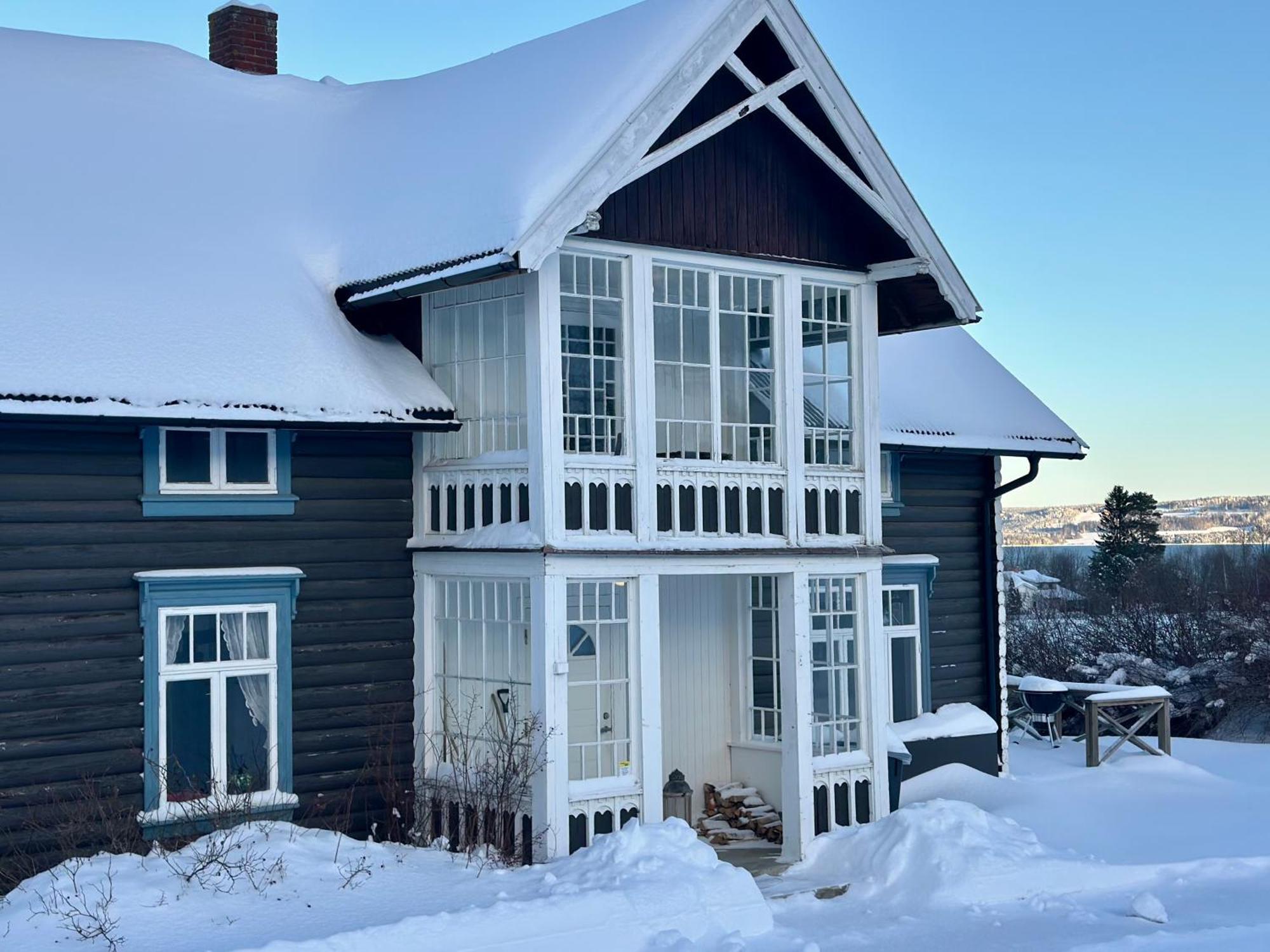 Kapteinsboligen i Evjua Skreia Exterior foto